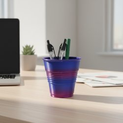 "Krllet Plastik Kop" pen holder