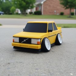 "Tooned" Volvo 240